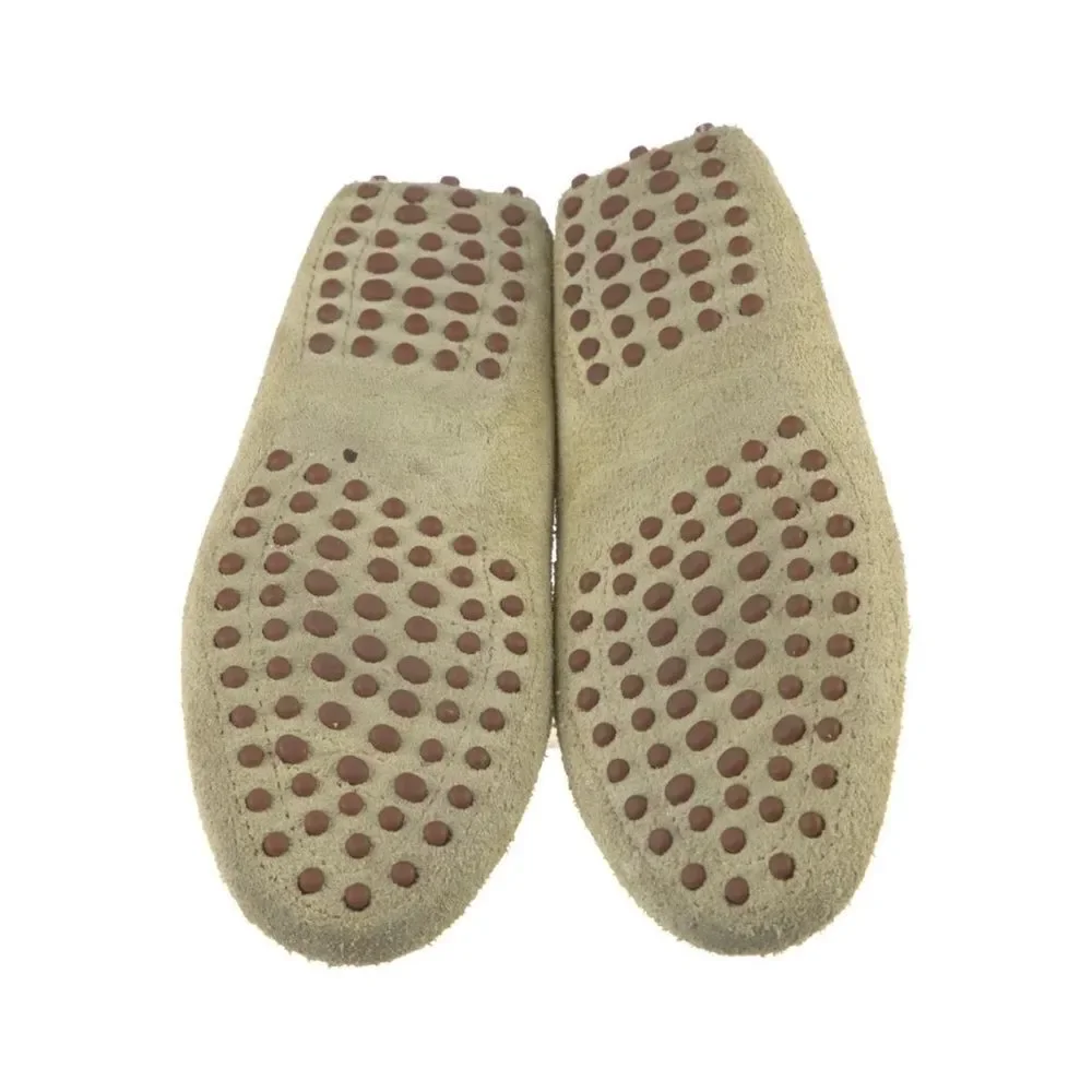 Tod's Kids Tan Suede Loafers